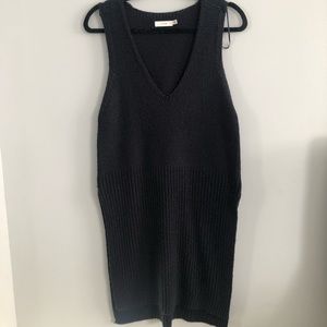 Navy open side Tunic